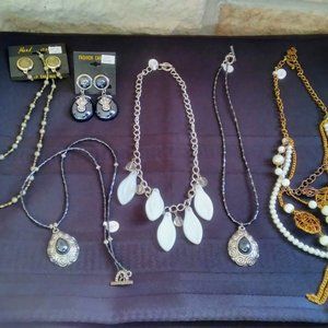 Lot of Assorted Jewelry- Clip Earrings- NEW
